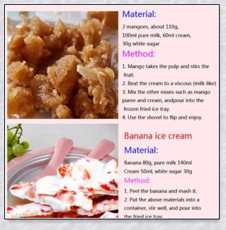 Slushypan Magic Ice Cream Maker - Create homemade frozen treats in minutes with this compact, user-friendly kitchen gadget