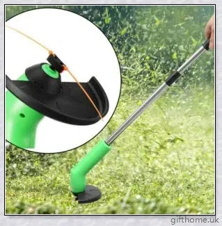 Cordless Grass Trimmer - Premium Mini Electric Weed Wacker for effortless lawn maintenance in the UK