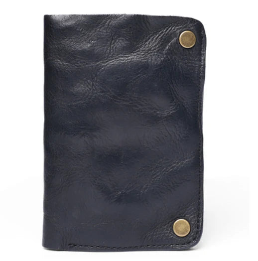 Classically Crafted Premium Leather Wallet in Dark Coffee Colour with Pleated Design