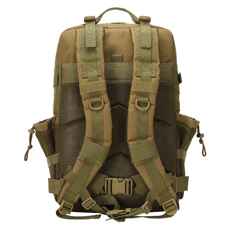 Premium Oxford Waterproof Backpack for Men with Large 45-Litre Capacity, Durable Construction, and Multiple Compartments