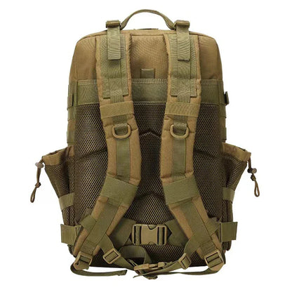 Premium Oxford Waterproof Backpack for Men with Large 45-Litre Capacity, Durable Construction, and Multiple Compartments