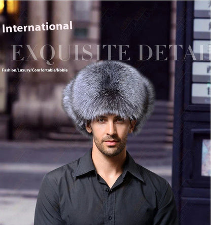 Premium insulated Ushanka hat made of durable artificial leather for optimal warmth and comfort in cold British weather