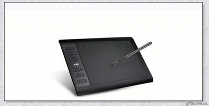 Premium digital drawing sketchpad with stylus pen, perfect for creative artists and designers