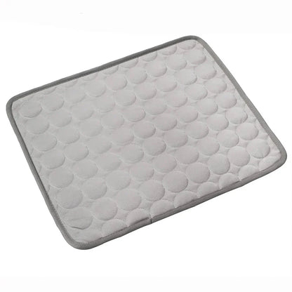 Extra large self-cooling mat for pets, perfect for keeping dogs and cats cool and comfortable during hot UK summers