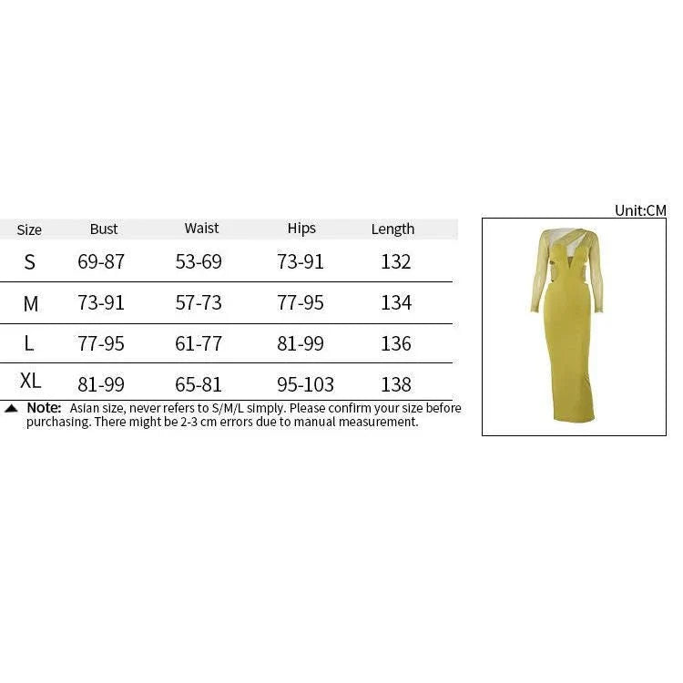 Elegant one-shoulder mesh bodycon maxi dress in green colour, perfect for formal events and night outs