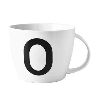 Premium personalised ceramic mug with initial design, offering a stylish and functional solution for daily beverages
