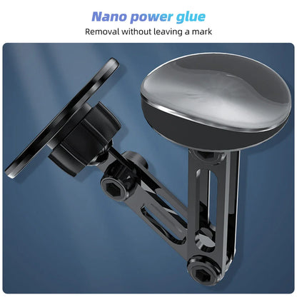 Premium Magnetic 360° Rotating Car Phone Holder with Secure Magnetic Grip and Adjustable Viewing Angle