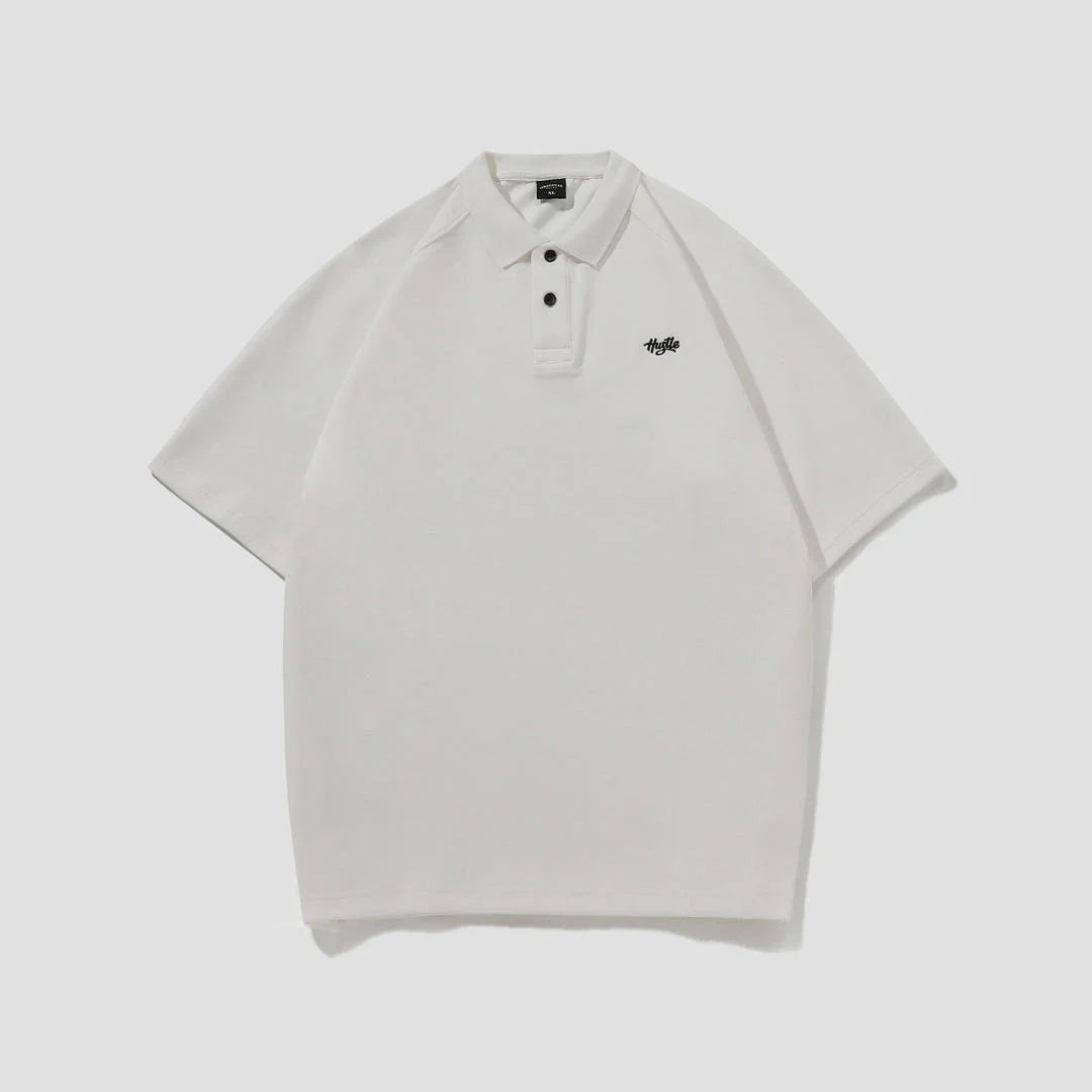 Stylish everyday raglan t-shirt for men in white, dark brown, and melange grey colours