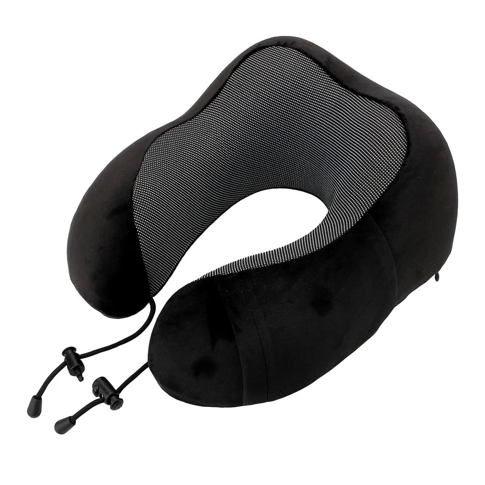 Premium Memory Foam Car Neck Support Pillow with U-shaped design for personalized neck support and comfort