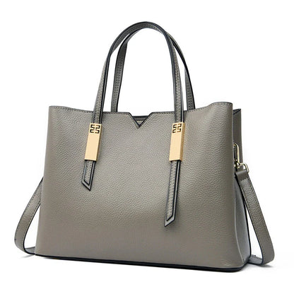 Premium cowhide crossbody handbag in various colour options, featuring a stylish and versatile design for discerning middle-aged shoppers