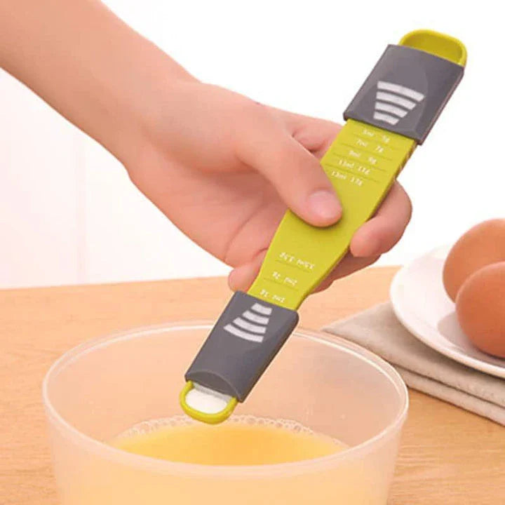 Adjustable Double End Measuring Spoon for precise ingredient measurement in UK kitchens