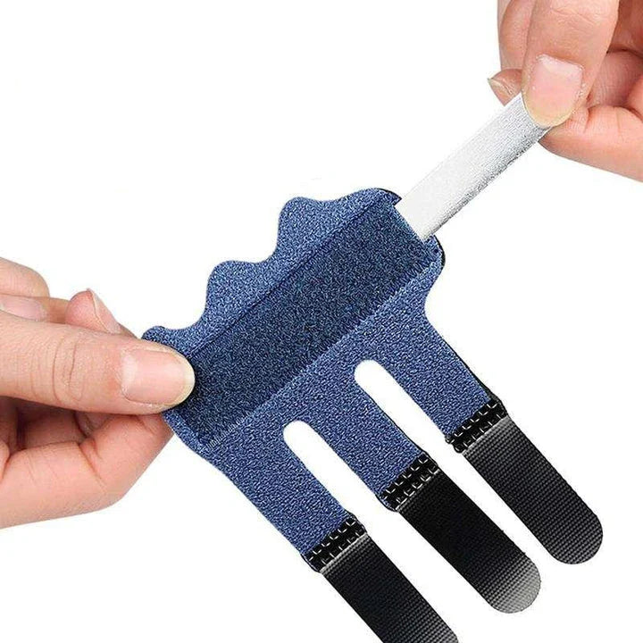 Premium Adjustable Finger Splint with Detachable Aluminium Bar for Customisable Support and Protection