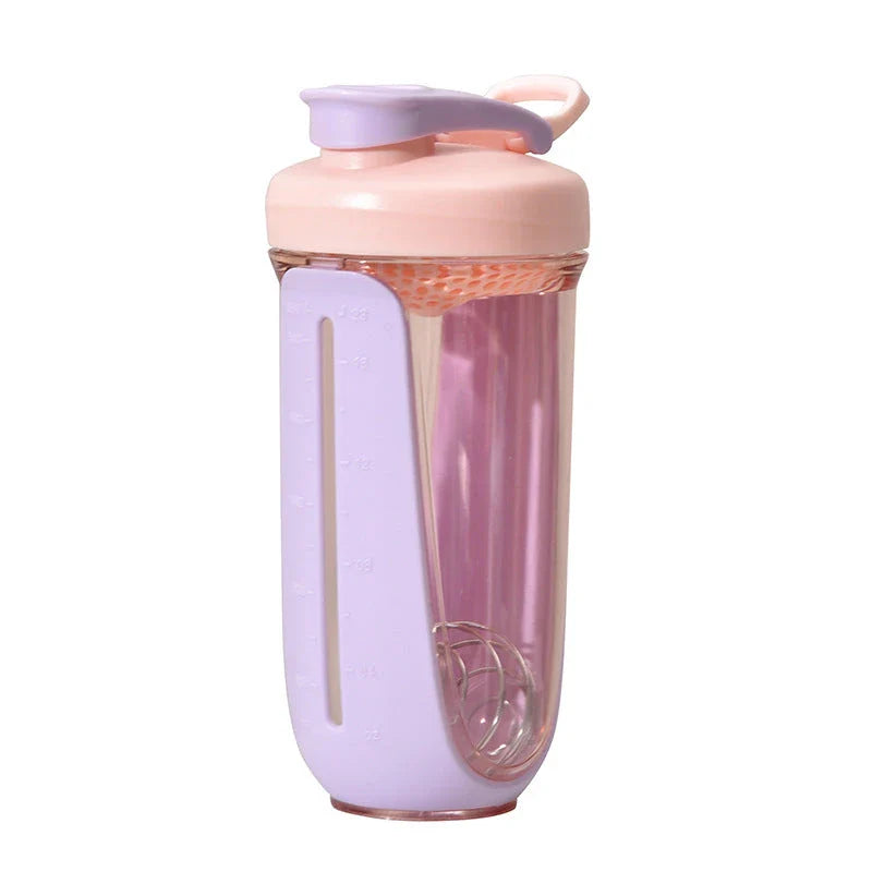 Premium 680ml large capacity protein shaker bottle with leak-proof design and mixing ball for smooth blending