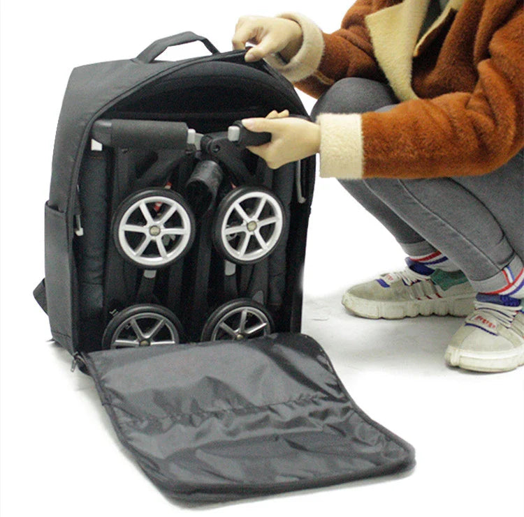 Premium Goodbaby Pocket Car Backpack with 600D Oxford Cloth and Buffer Cotton Construction, Versatile Carrying Options, and Generous Storage Capacity