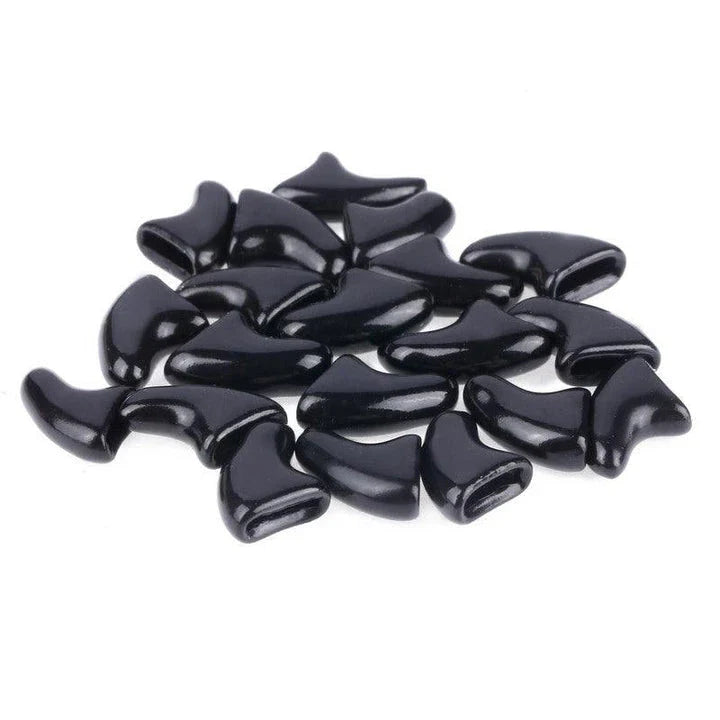 Premium soft rubber cat nail caps in various sizes for protecting your feline friend's paws and preventing furniture scratching