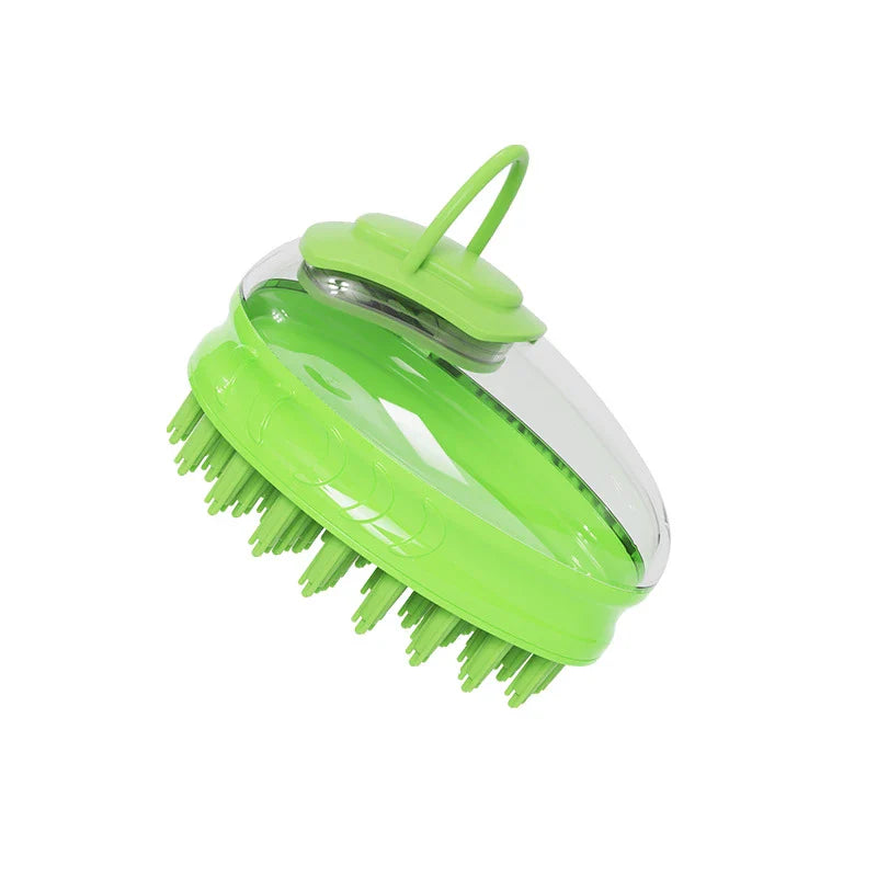 Premium pet bathing brush with massage bristles for soothing and grooming your furry friend