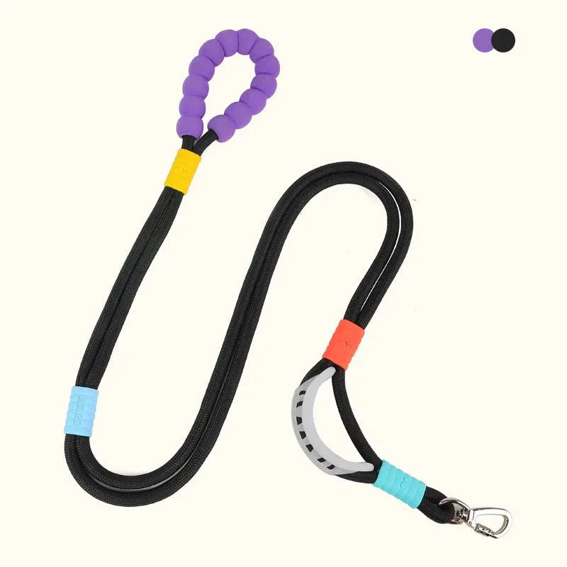 Premium Anti-Slip Pet Leash with Ergonomic Grip for Secure and Comfortable Dog Walking