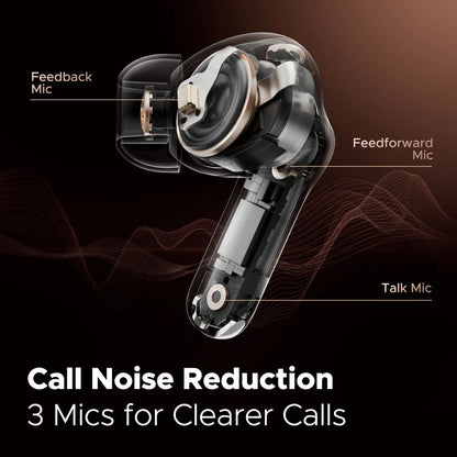 Capsule 3 Pro premium Bluetooth 5.3 true wireless earbuds with advanced noise cancellation and customisable audio settings