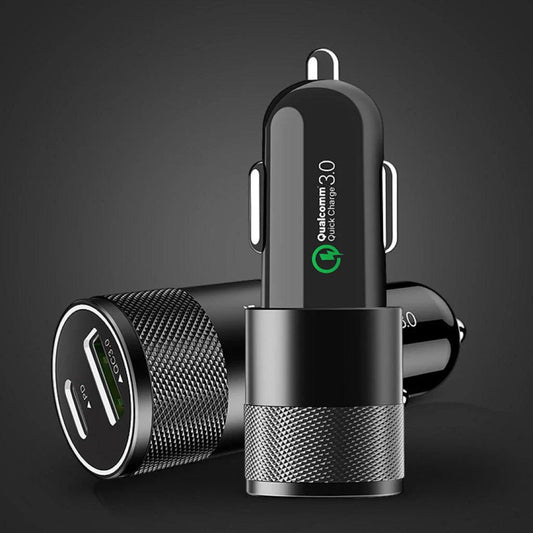 Dual PD & Type-C USB Charger Port with advanced fast-charging technology for all your devices
