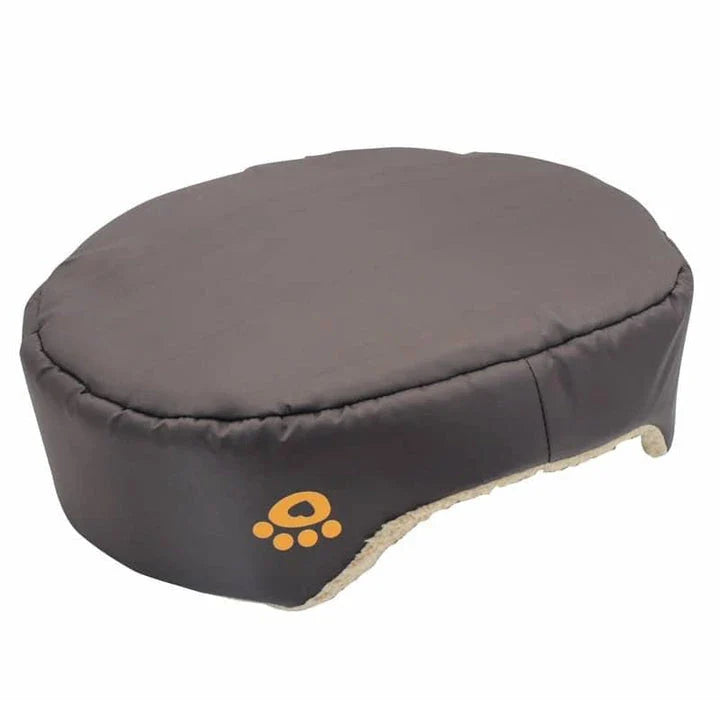 Premium Paw Print Dog Bed with plush cushioning and stylish design for ultimate comfort and relaxation for your canine companion