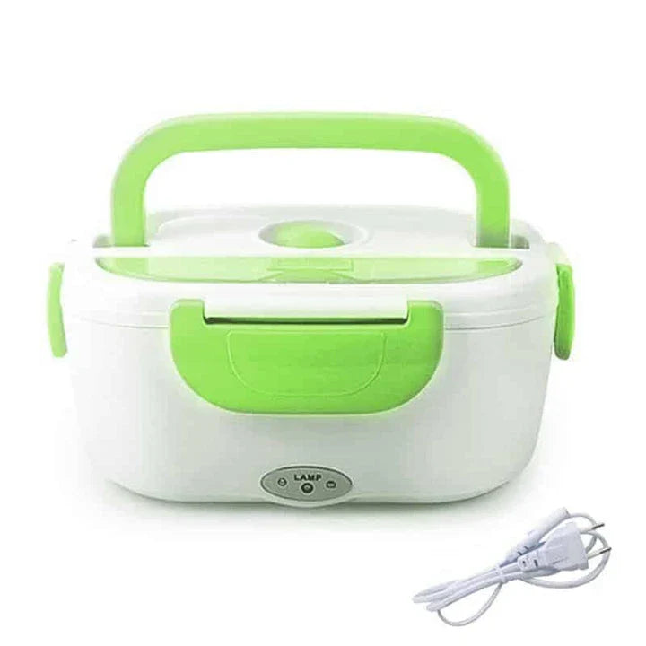 Portable electric heating lunch box with 1.2-litre capacity, perfect for busy Britons on the go