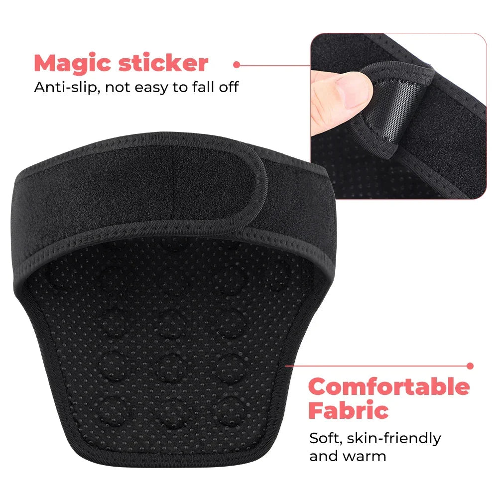 Premium Magnetic Heating Neck Support Brace with 19 Tourmaline Magnets for Neck Pain Relief and Muscle Relaxation
