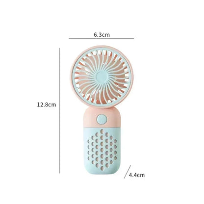 Compact USB Mini Handheld Fan - Sleek, Quiet, and Portable Design for Refreshing Cooling Anywhere