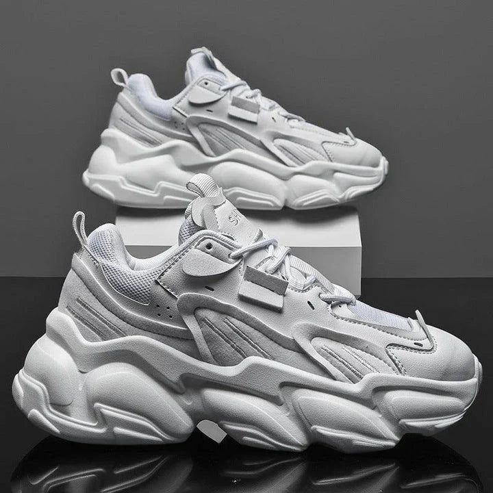 Premium casual trainers with a sleek, minimalist design and durable rubber sole for versatile, comfortable wear.