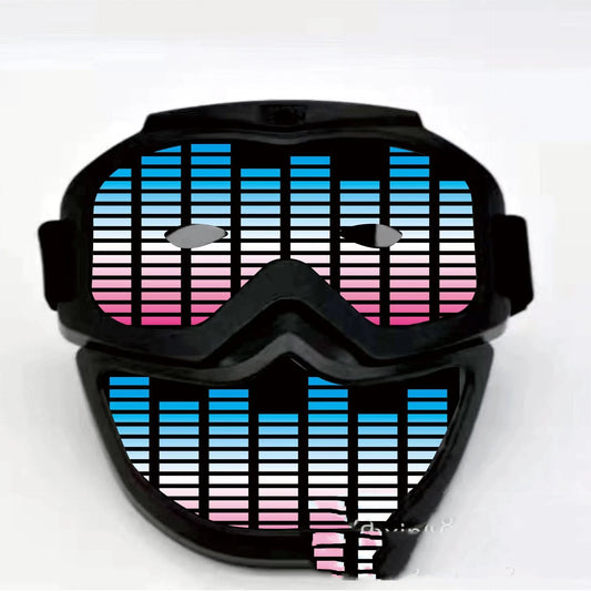 Luminous LED Bar Mask with captivating lighting modes for Easter celebrations and beyond