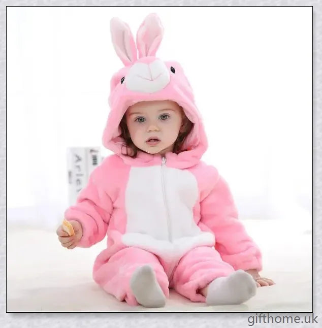 Premium flannel cotton baby rompers in various sizes for autumn and winter warmth and comfort
