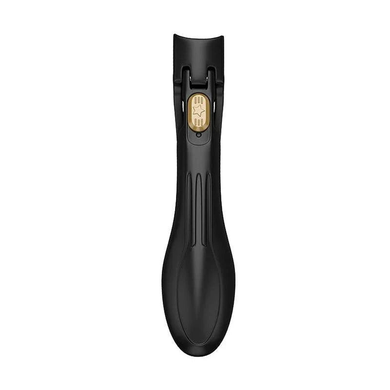 Premium stainless steel anti-splash nail clippers with ergonomic handle for effortless, mess-free nail grooming