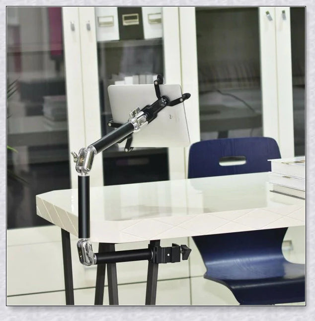 Premium Adjustable Car Tablet Holder with Durable Aluminium Construction and Customisable Viewing Angle