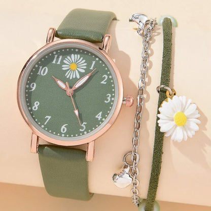 Elegant leather quartz dress watch for women featuring a sophisticated design, alloy case, and secure buckle clasp