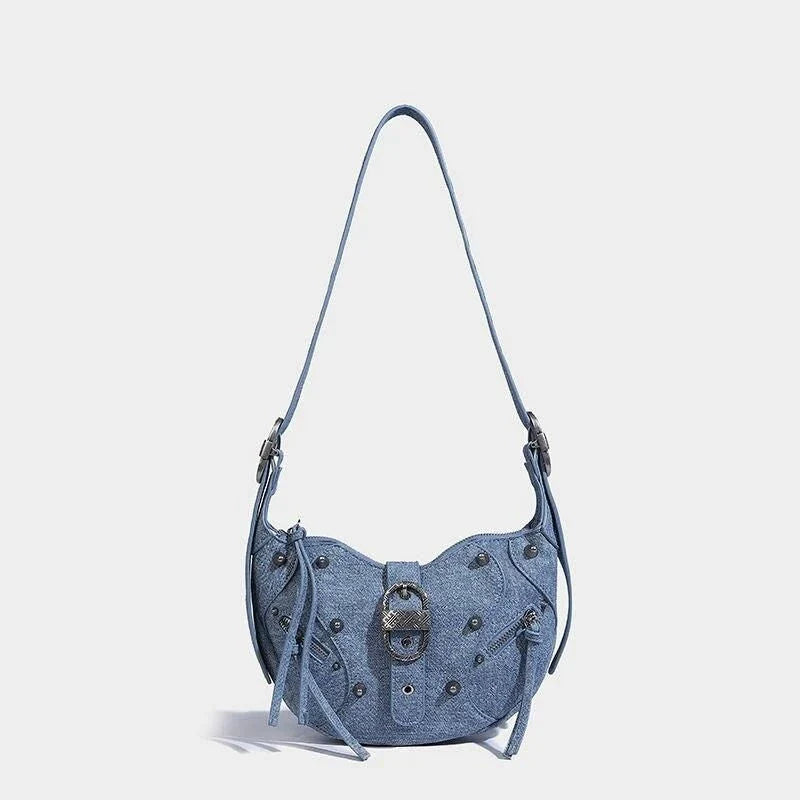 Stylish pink leather sling crossbody daypack with adjustable strap and smooth zipper closure