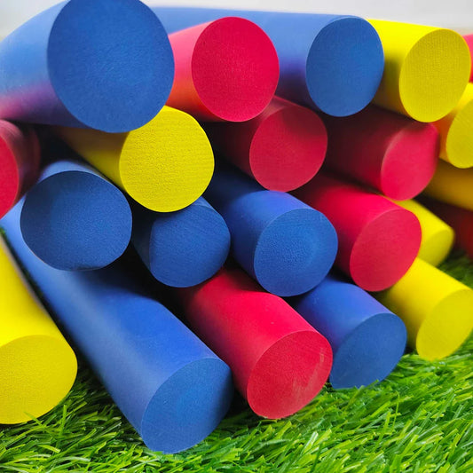 Premium indoor soft golf swing trainer stick made of high-density foam for a comfortable grip and enhanced swing performance