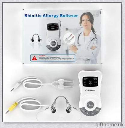 Allergy and Hay Fever Relief Laser Therapy Device - Revolutionary British-made nasal treatment for clearing congestion and restoring sense of smell