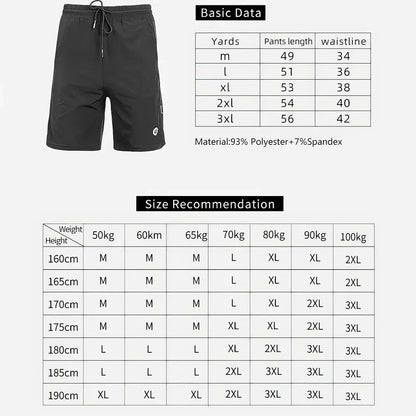 Premium performance sports shorts in dark blue colour, featuring reflective details for enhanced visibility during workouts