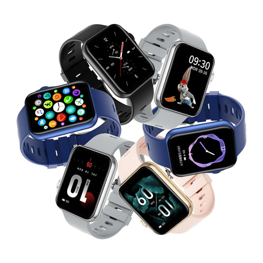 Fashionable D07 Smart Watch for Women with Bluetooth, Music, Step Counting, Heart Rate Monitoring, and Waterproof Design