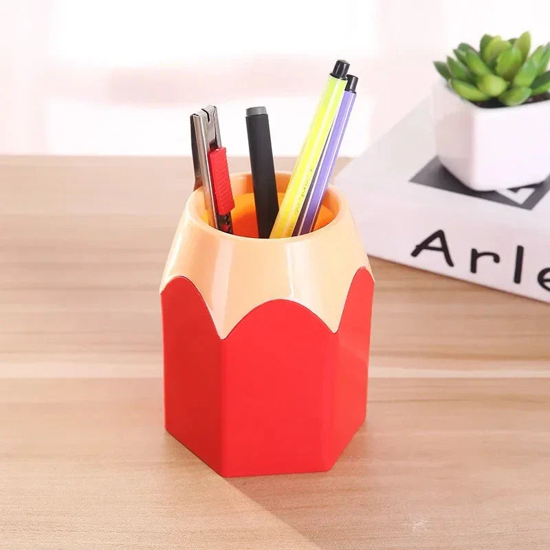 Premium desk organiser for pens, pencils, makeup brushes and small accessories