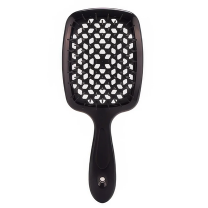DetanglePro Air Cushion Hair Comb in vibrant colours, designed to effortlessly detangle and smooth all hair types