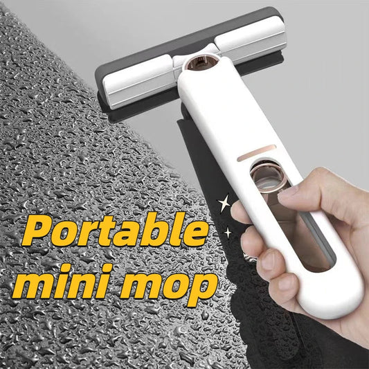 Compact Self-Squeezing Mini Mop for Easy Home Cleaning in the UK