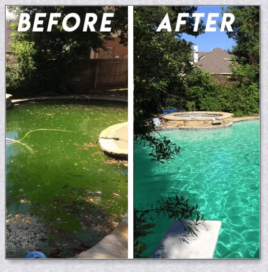 Premium swimming pool cleaning tablets that effectively eliminate bacteria, control algae, and protect against UV rays for a crystal clear, safe pool experience.