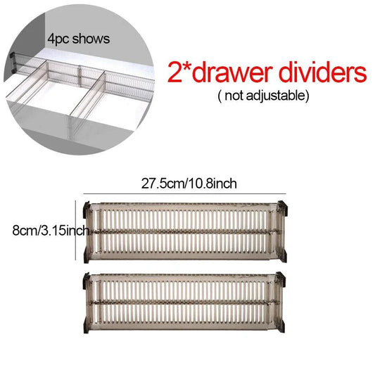 Premium food-grade kitchen cabinet organiser with adjustable trays and compartments for efficient storage of cutlery, spices, and cooking essentials
