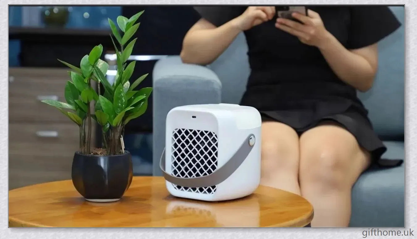 Blaux Portable AC - Compact, Cordless Air Cooler and Purifier for UK Homes and Offices
