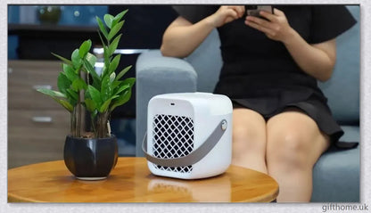 Blaux Portable AC - Compact, Cordless Air Cooler and Purifier for UK Homes and Offices