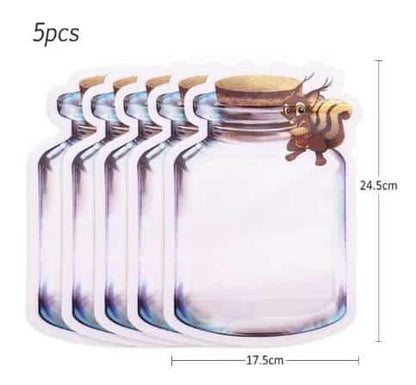 Portable Jar Storage Bag Set - Premium quality storage containers for preserving homemade foods in British kitchens