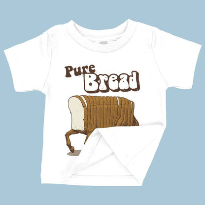 A soft and flexible baby t-shirt made from premium Airlume cotton, designed for comfort and adaptability.