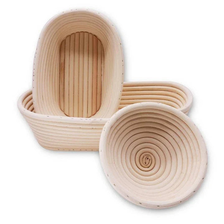 Eco-Friendly Rattan Basket handwoven with care, offering stylish and sustainable storage for your kitchen
