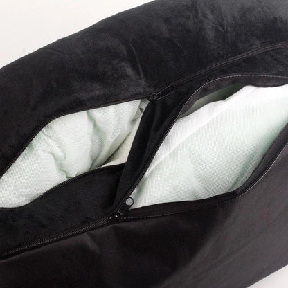 Luxury Comfy Pet Sofa Bed in multiple sizes, featuring plush fabric and modern design for ultimate relaxation and comfort for your furry friend.