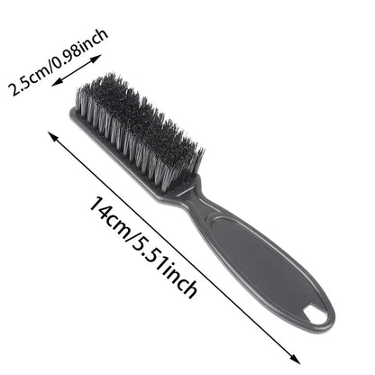 Professional Shave Beard Brush made from durable ABS plastic with soft bristles for precise grooming and hair removal